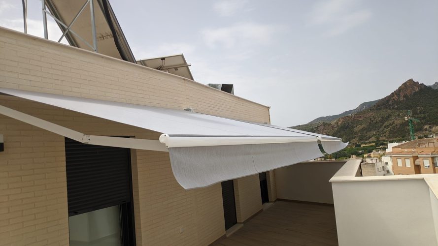 toldos brazo extensible